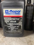 Genuine Mopar Axle Lube Ram 2500 3600 Qts 2009-2015 Oe 68218654AB 05102232AA. Fixed Price $110.00.