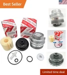 Complete Oil Solution: 04152-YZZA1 Filter, Cap & Wrench For Lexus, Toyota. Fixed Price $102.99.