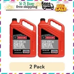 (2 Pack) Motorcraft Super Duty Diesel Oil, 10W-30 Premium-quality. Fixed Price $57.99.