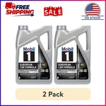 (2 Pack) Mobil 1 Fs European Car Formula Full Synthetic Motor Oil 0W-40, 5 Quart. Fixed Price $52.23.