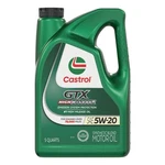 Castrol Gtx Synthetic Motor Oil Blend 5W-20 High Mileage Vehicle Car Engine 5QT. Fixed Price $20.99.