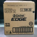 Castrol 15D4DC Edge Motor Oil, 5W-20, Qt. Quantity 6. Fixed Price $29.99.