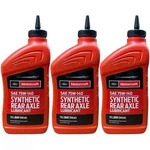 Oem Motorcraft 75W140 Synthetic Gear Oil Fluid Rear Axle Lubricant Ford 3 P. Fixed Price $132.35.