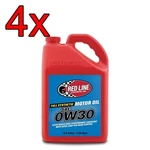 Case Of 4 Red Line Full Synthetic 0W30 Engine Motor Oil 1 Gallon. Fixed Price $229.88.