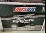 Case Of 12 Amsoil Signature Series 0W-20 100% Synthetic Motor. Fixed Price $225.00.