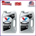 2 Pack, Valvoline Advanced Full Synthetic 10W-30 Motor Oil 5 Qt. Fixed Price $49.90.