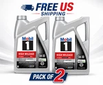 Pack Of 2-MOBIL 1 High Mileage 5W-30 Full Synthetic Motor Oil, Quart. Fixed Price $49.94.