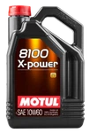 Motul 5L Synthetic Engine Oil 8100 10W60 X-power Comes Case Of 4. Fixed Price $218.36.