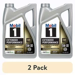 (2 Pack) Mobil 1 Extended Performance Full Synthetic Motor Oil 5W-30, Quart. Fixed Price $39.99.