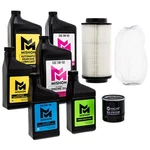 Mishon Full Service Oil Change Kit For Polaris Sportsman 550 850 X2 Touring. Fixed Price $115.95.