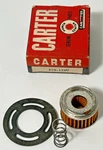 Nos Carter F30-120U Carburetor Fuel Filter Spring & Gasket 1955 Packard Others. Fixed Price $16.98.