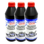 Liqui Moly GL4/5 Sae 75W-90 Fully Synthetic Hypoid Gear Oil 3 Liters. Fixed Price $99.97.