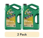 (2 Pack) Full Synthetic 5W-20 Motor Oil, 5-QUART, Engine Performance. Fixed Price $37.64.