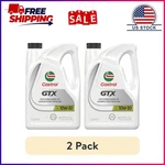 (2 Pack) Castrol Gtx 10W-30 Conventional Motor Oil, 5 Quarts. Fixed Price $38.99.