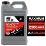 Factory Racing Sae 5W-20 Full Synthetic Oil, Api Sp Ilsac GF-6A, 2.5 Gallons. Fixed Price $59.99.