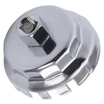 Elechoi 64MM 14 FLUTES/6 Slots Oil Filter Cap Wrench Removal Slot, Silver. Fixed Price $13.48.