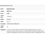 Mercedes-benz S500 Variable Valve Timing Solenoid A2720500278. Fixed Price $115.00.