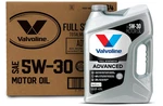Valvoline Advanced Full Synthetic 5W-30 Motor Oil Qt Pack. Fixed Price $64.38.